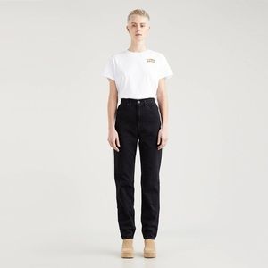 Levi’s 70s High Slim Straight Jean - black